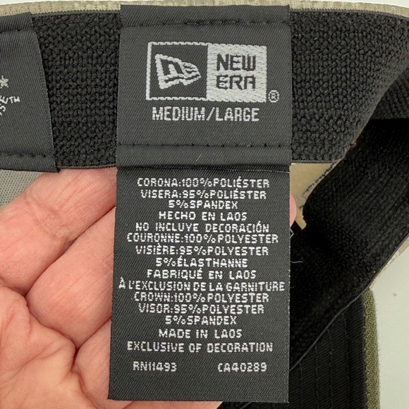 Atlanta‎ Braves MLB Hat Khaki Armed Forces Day 2025 39THIRTY Stretch Fit Cap NEW - Picture 5 of 14